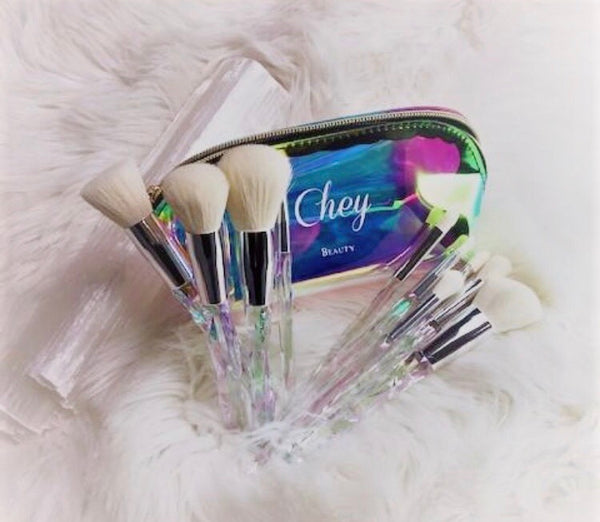 Crystal Inspired Makeup Brush Set